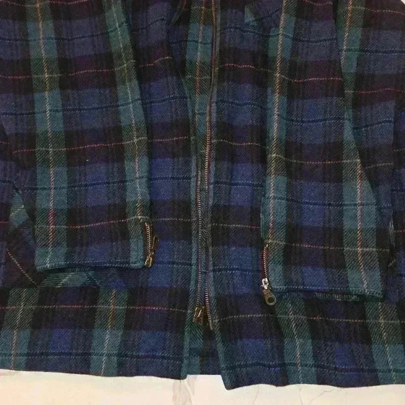 VTG Carol Anderson Womens Wool Relaxed Fit Collared Jacket Green Size Medium - Picture 4 of 11